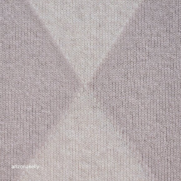 NWOT Cashmere Scarf Diamond Argyle Wrap Charter Club - Picture 8 of 12